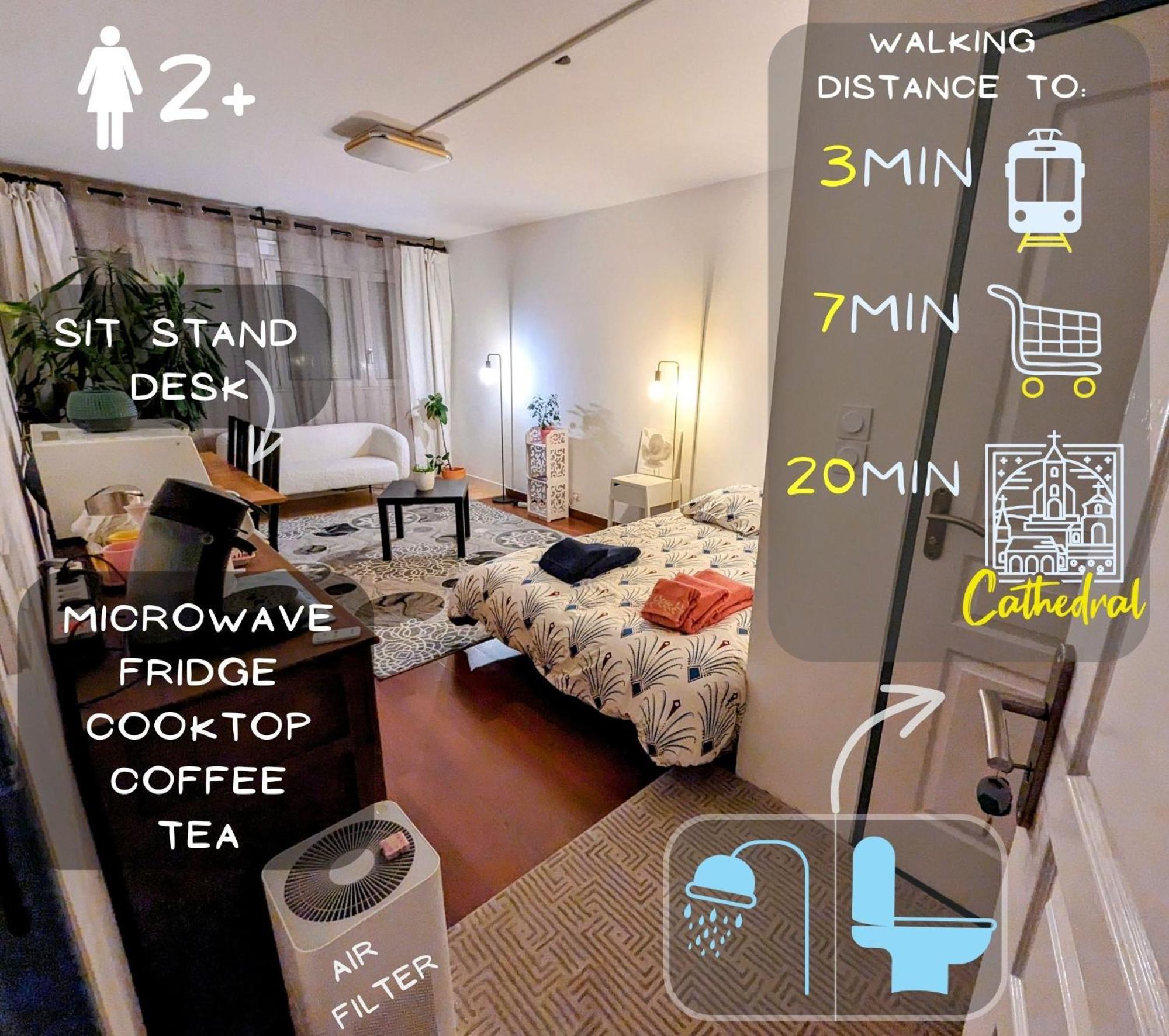 Chez Les P'Tits Loups Apartment สตราสบูร์ก ภายนอก รูปภาพ